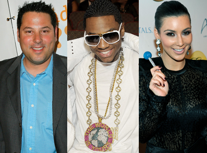 Greg Grunberg, Soulja Boy, Kim Kardashian Greg Grunberg, Soulja Boy, Kim Kardashian